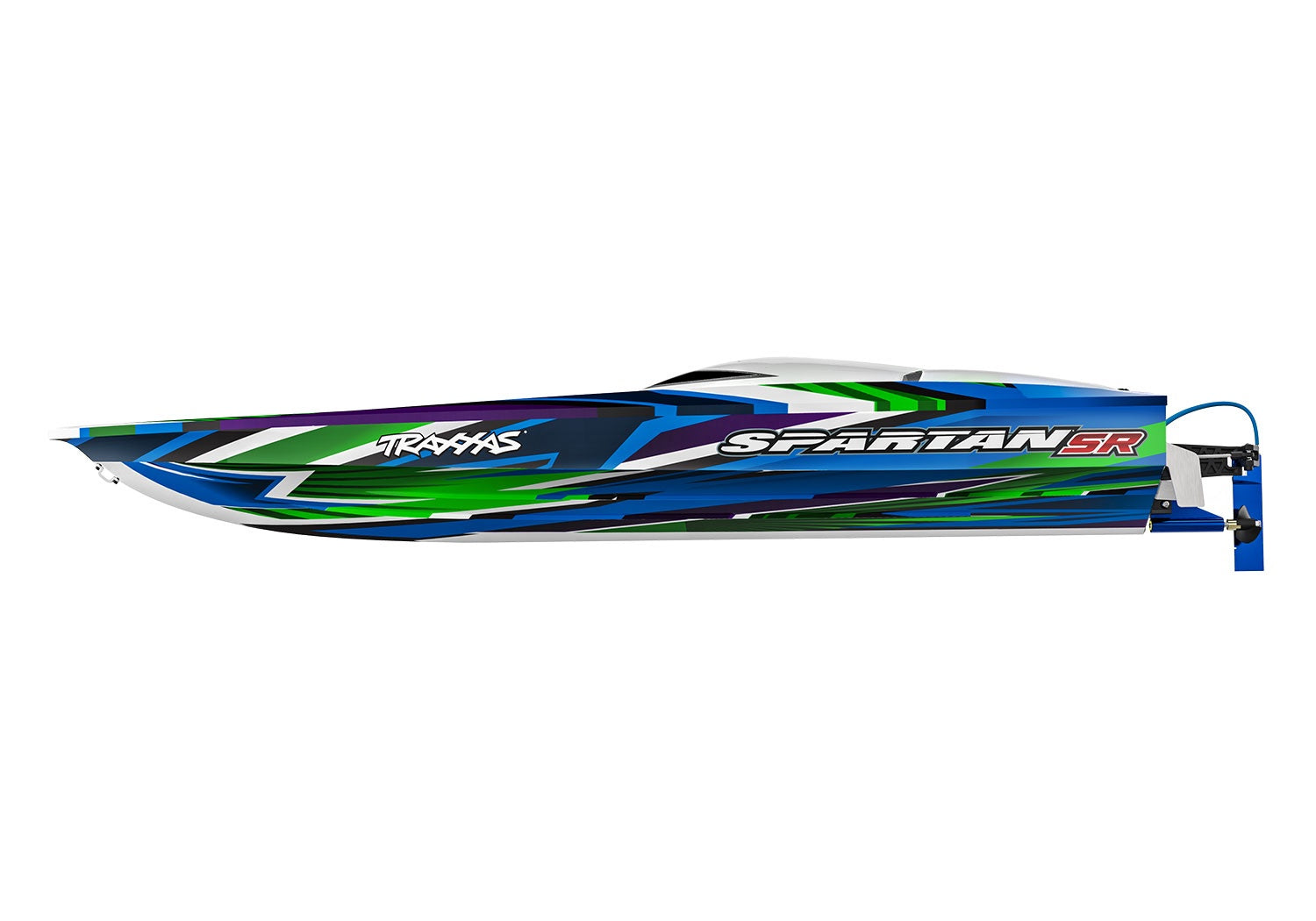 Spartan SR 36" Self-Righting Deep-V Ready to Run (Green) (TRA103076-4-GRN)