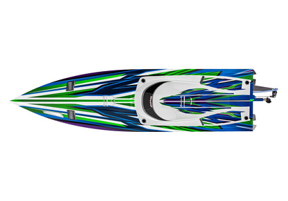 Spartan SR 36" Self-Righting Deep-V Ready to Run (Green) (TRA103076-4-GRN)
