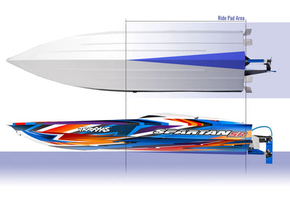 Spartan SR 36" Self-Righting Deep-V Ready to Run (Green) (TRA103076-4-GRN)