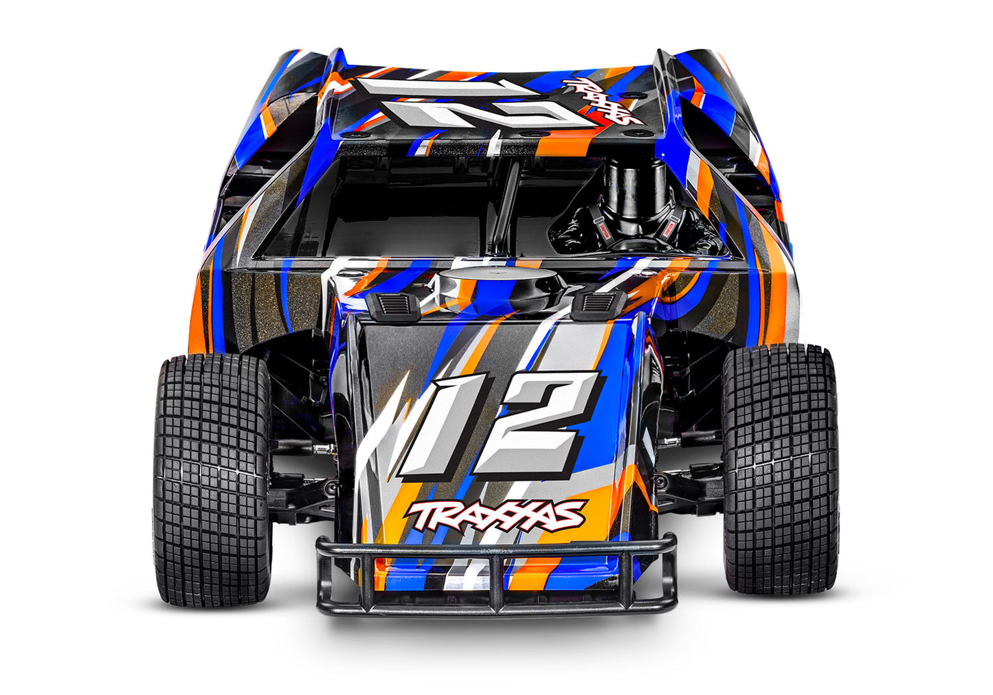 1/10 Slash Modified Dirt Oval Racer BL-2S Ready to Run (Blue) (TRA104354-74-BLUE)