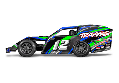 1/10 Slash Modified Dirt Oval Racer BL-2S Ready to Run (Green) (TRA104354-74-GRN)