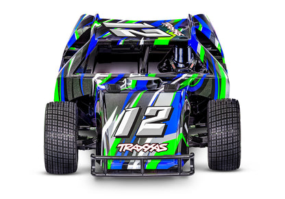 1/10 Slash Modified Dirt Oval Racer BL-2S Ready to Run (Green) (TRA104354-74-GRN)