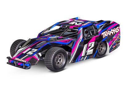 1/10 Slash Modified Dirt Oval Racer BL-2S Ready to Run (Pink) (TRA104354-74-PINK)