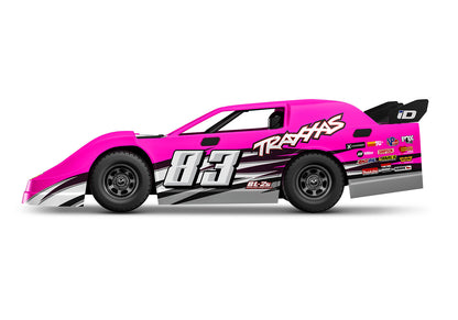 1/10 Slash Late Model BL-2S Ready to Run (Pink) (TRA104364-74-PINK)