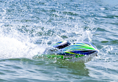 Disruptor 4S Self-Righting Deep-V Ready to Run (Blue) (TRA106064-4-BLUE)