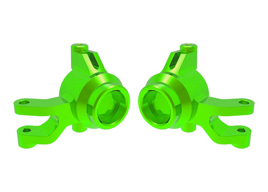Aluminum Steering Blocks Green for Mini Maxx (TRA10734-GRN)