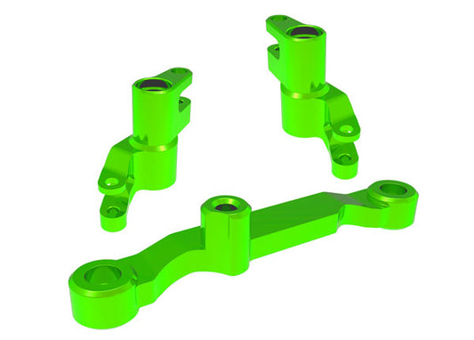 Aluminum Steering Bellcranks with Draglink Green for Mini Maxx (TRA10743-GRN)