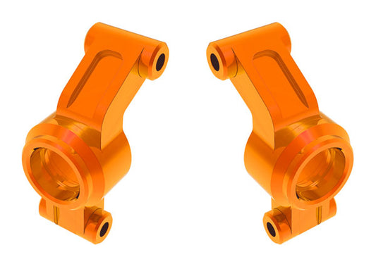 Aluminum Rear Stub Axle Carriers Orange for Mini Maxx (TRA10751-ORNG)