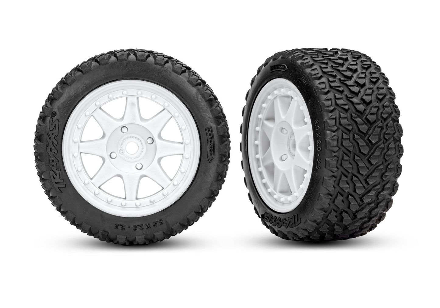 Mini Rally VXL Ready to Run with Battery and Charger (TRA108046-1-WHT)