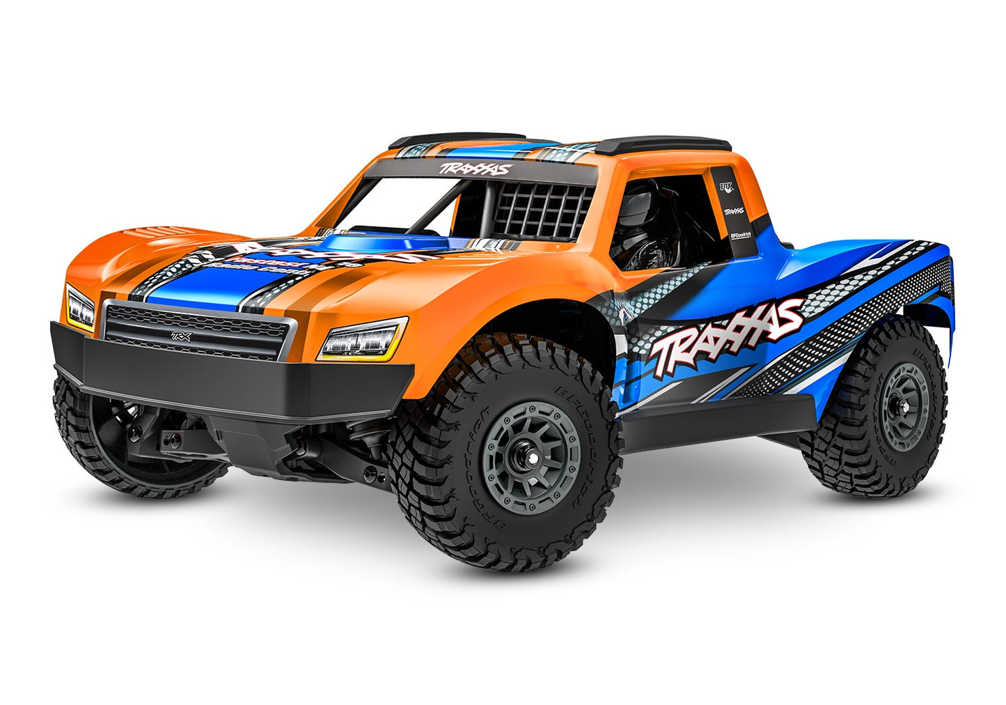 Mini Slash 4x4 Ready to Run with Battery and Charger (Orange) (TRA108164-1-ORNG)