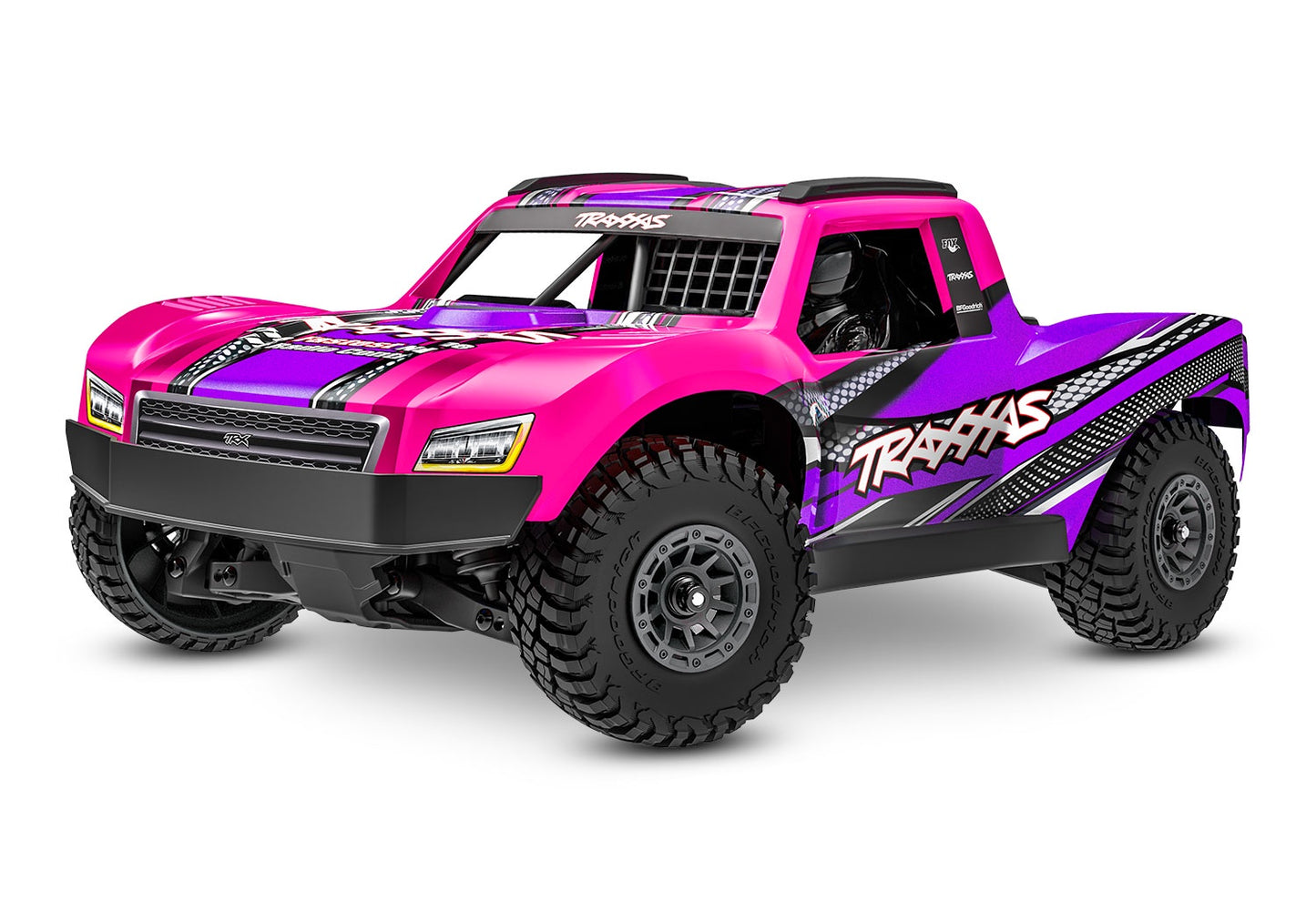 Mini Slash 4x4 Ready to Run with Battery and Charger (Pink) (TRA108164-1-PINK)