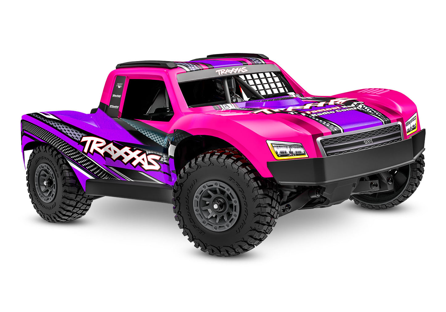 Mini Slash 4x4 Ready to Run with Battery and Charger (Pink) (TRA108164-1-PINK)