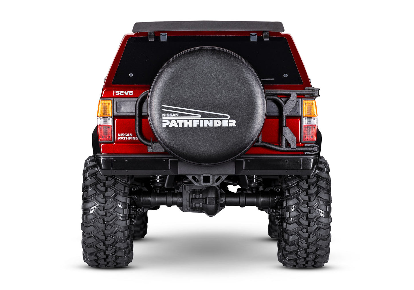 1/10 TRX-4 Nissan Pathfinder Ready to Run (Red) (TRA110056-4-RED)