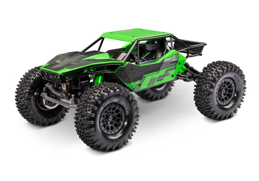 1/18 TXC-4M Exreme Crawler Ready to Run with Battery and Charger (Green) (TRA120074-1-GRN)