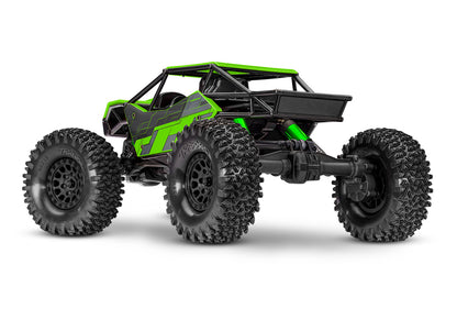 1/18 TXC-4M Exreme Crawler Ready to Run with Battery and Charger (Green) (TRA120074-1-GRN)