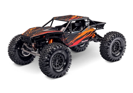 1/18 TXC-4M Exreme Crawler Ready to Run with Battery and Charger (Orange) (TRA120074-1-ORNG)