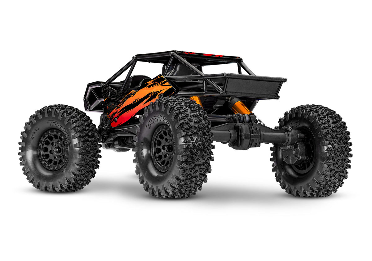 1/18 TXC-4M Exreme Crawler Ready to Run with Battery and Charger (Orange) (TRA120074-1-ORNG)