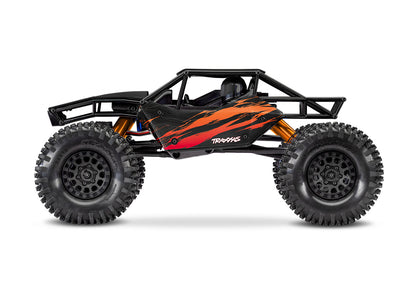 1/18 TXC-4M Exreme Crawler Ready to Run with Battery and Charger (Orange) (TRA120074-1-ORNG)