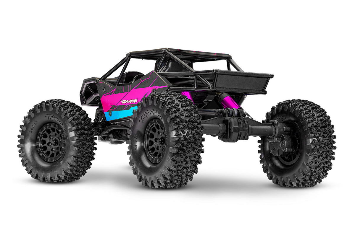 1/18 TXC-4M Exreme Crawler Ready to Run with Battery and Charger (Pink) (TRA120074-1-PINK)