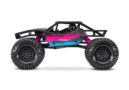 1/18 TXC-4M Exreme Crawler Ready to Run with Battery and Charger (Pink) (TRA120074-1-PINK)