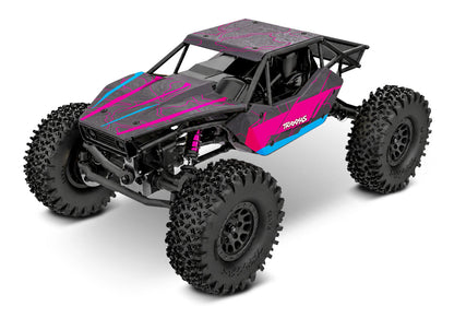 1/18 TXC-4M Exreme Crawler Ready to Run with Battery and Charger (Pink) (TRA120074-1-PINK)