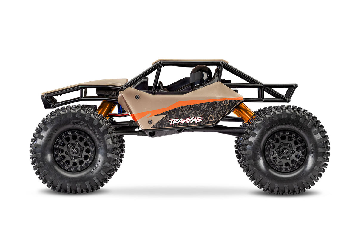 1/18 TXC-4M Exreme Crawler Ready to Run with Battery and Charger (Tan) (TRA120074-1-TAN)