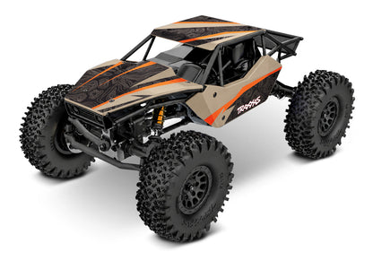1/18 TXC-4M Exreme Crawler Ready to Run with Battery and Charger (Tan) (TRA120074-1-TAN)