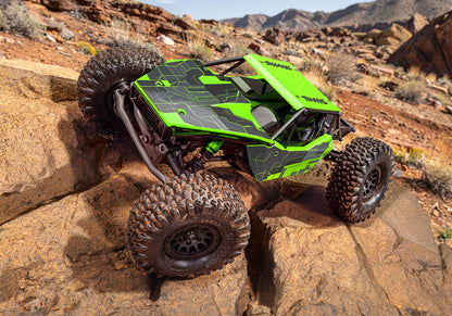 1/18 TXC-4M Exreme Crawler Ready to Run with Battery and Charger (Blue) (TRA120074-1-BLUE)