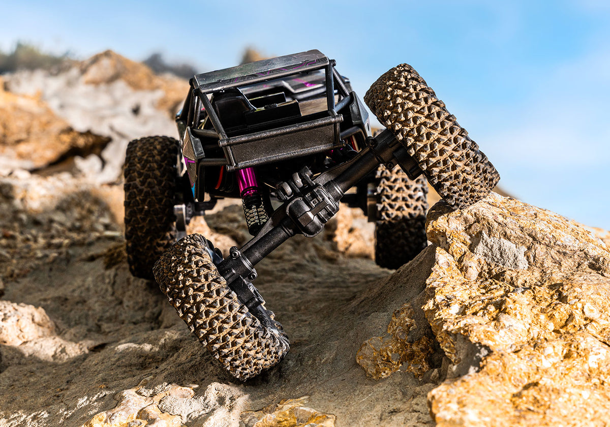 1/18 TXC-4M Exreme Crawler Ready to Run with Battery and Charger (Tan) (TRA120074-1-TAN)