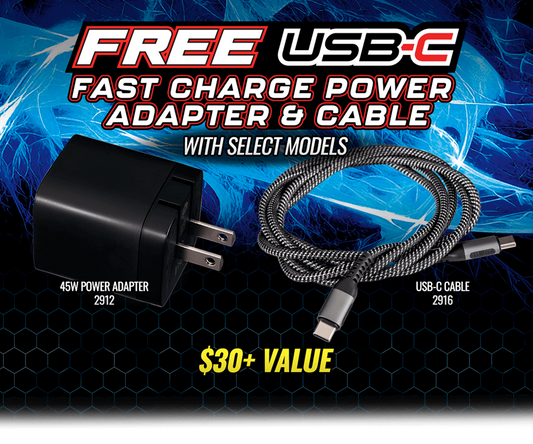 Traxxas Promo Bundle - USB-C Cable and Power Supply