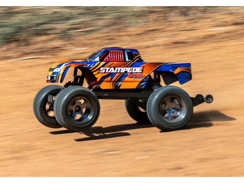 1/10 Stampede VXL Ready to Run (Orange) (TRA36076-74-ORNG)