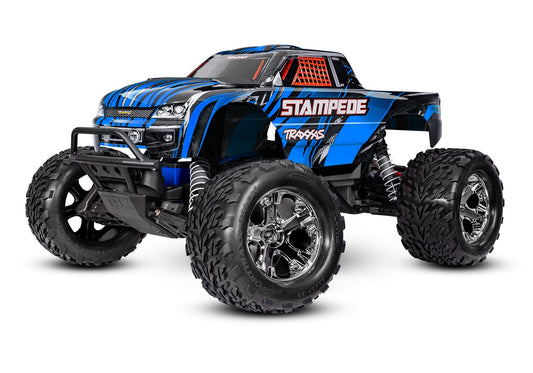 1/10 Stampede 2WD HD Ready to Run with Battery and USB-C Charger (Blue) (TRA36254-8-BLUE)