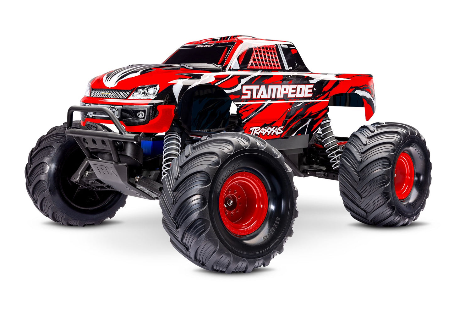 1/10 Stampede 2WD HD Ready to Run with Battery and USB-C Charger (Red X) (TRA36254-8-REDX)