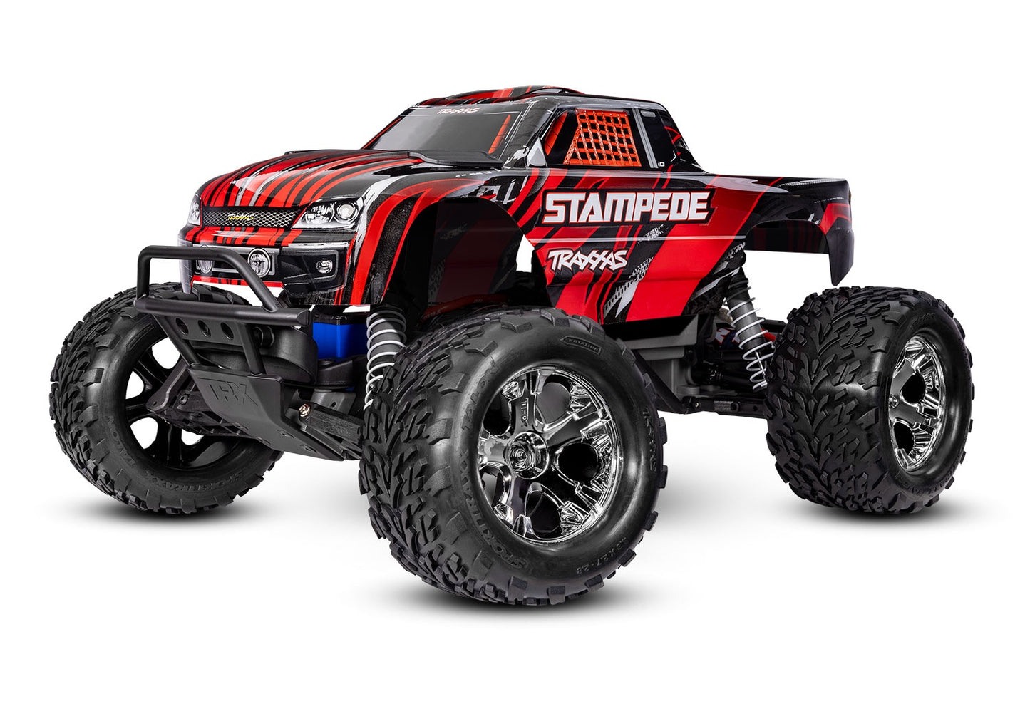 1/10 Stampede 2WD HD Ready to Run with Battery and USB-C Charger (Red) (TRA36254-8-RED)