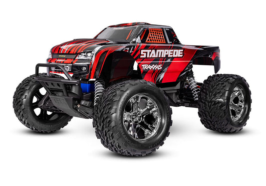 1/10 Stampede 2WD HD Ready to Run with Battery and USB-C Charger (Red) (TRA36254-8-RED)