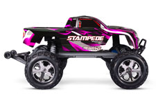 1/10 Stampede 2WD BL-2S HD Ready to Run (Pink) (TRA36354-4-PINK)