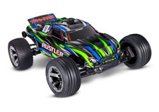 1/10 Rustler BL2S HD Ready to Run (Green) (TRA37354-4-GRN)