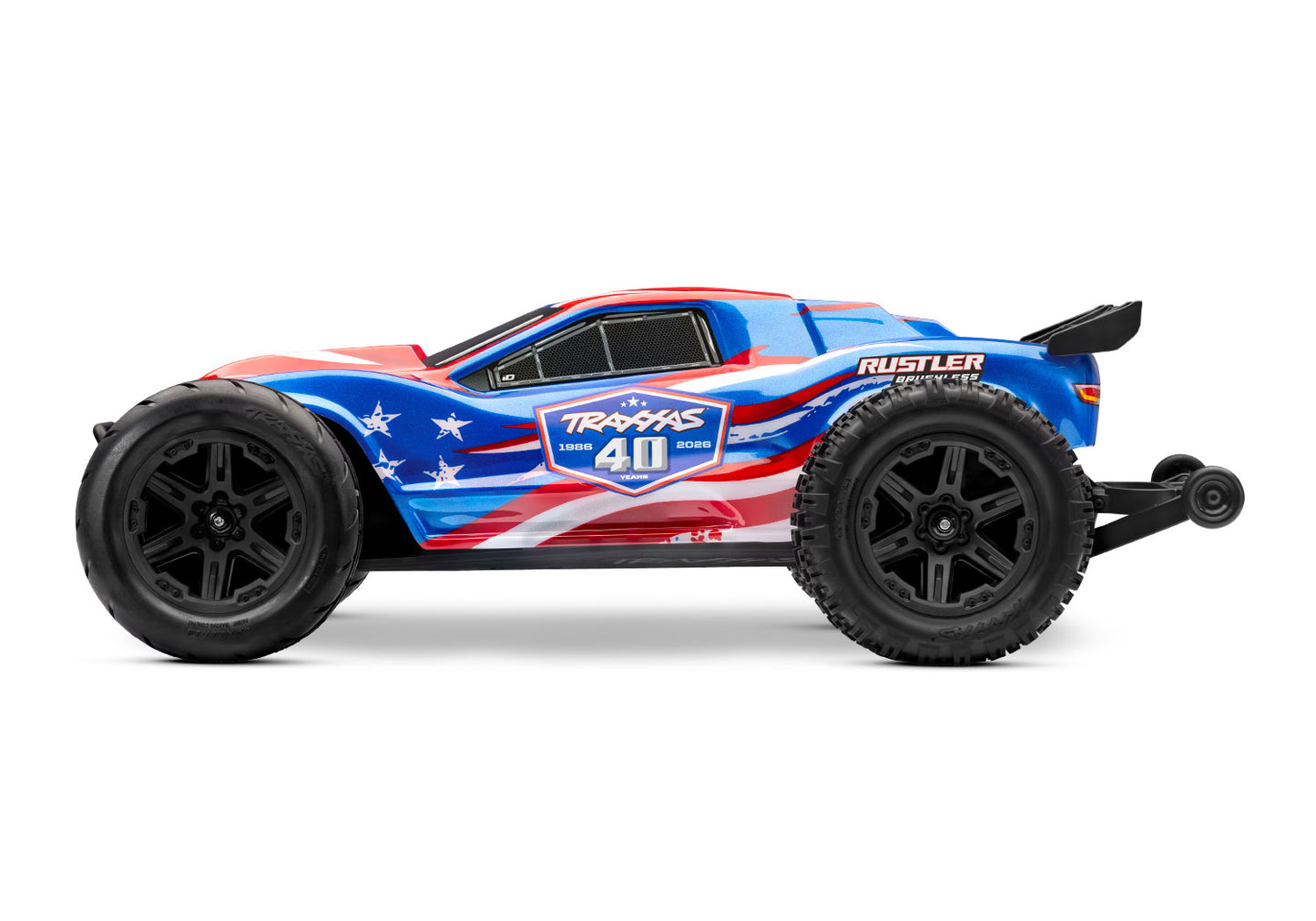 1/10 Rustler 2WD VX3 Brushless Ready to Run (Traxxas 40th Anniversary Edition) (TRA37454-4-40TH)