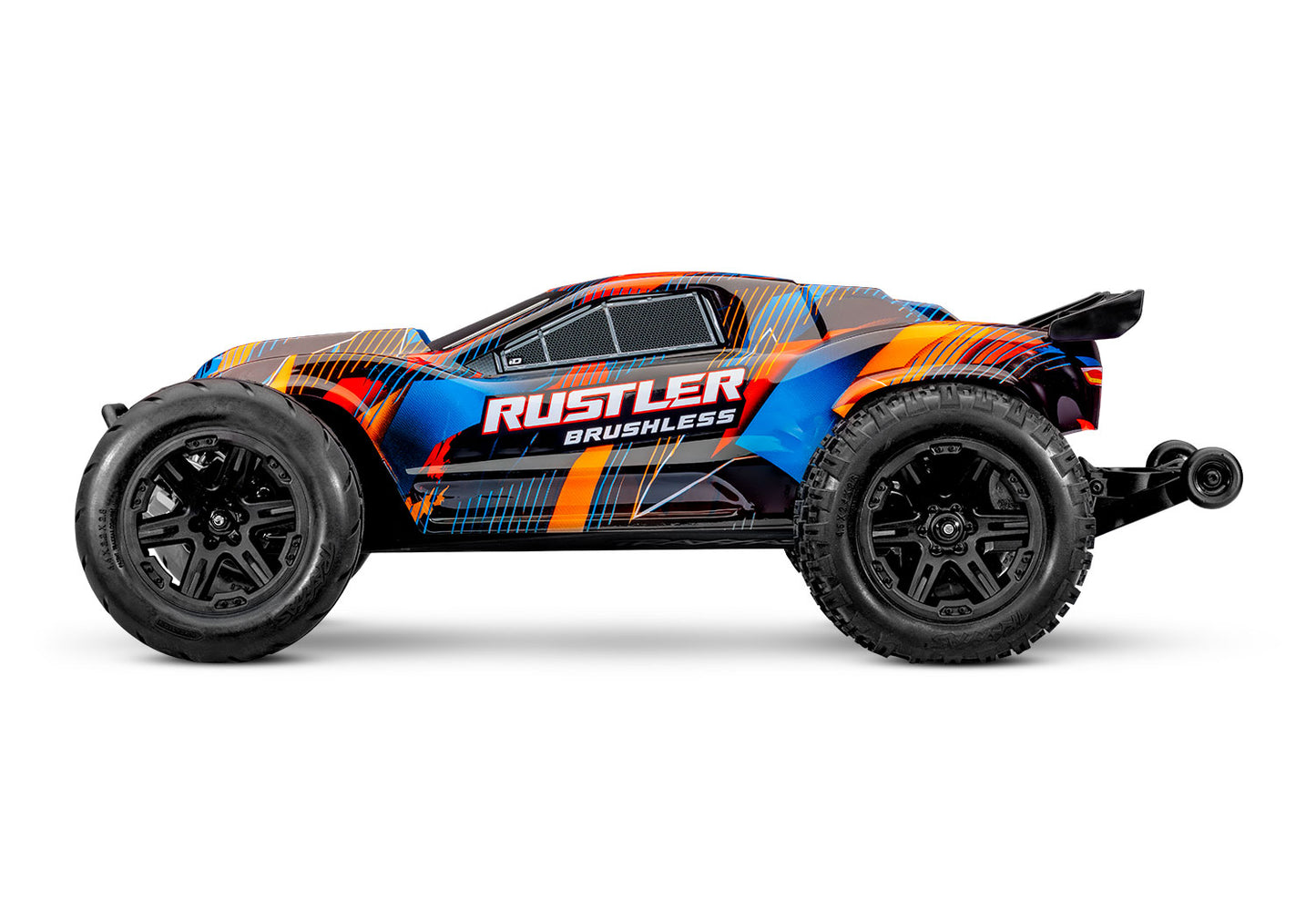 1/10 Rustler 2WD VX3 Brushless Ready to Run (Orange) (TRA37454-4-ORNG)