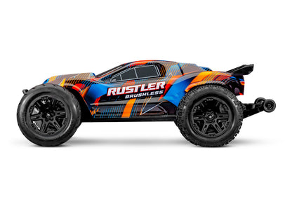 1/10 Rustler 2WD VX3 Brushless Ready to Run (Orange) (TRA37454-4-ORNG)