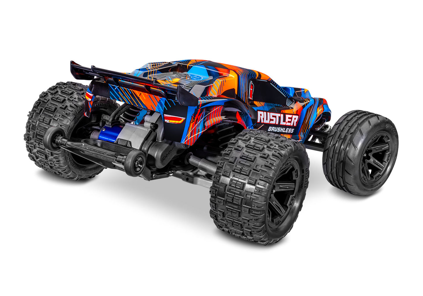1/10 Rustler 2WD VX3 Brushless Ready to Run (Orange) (TRA37454-4-ORNG)