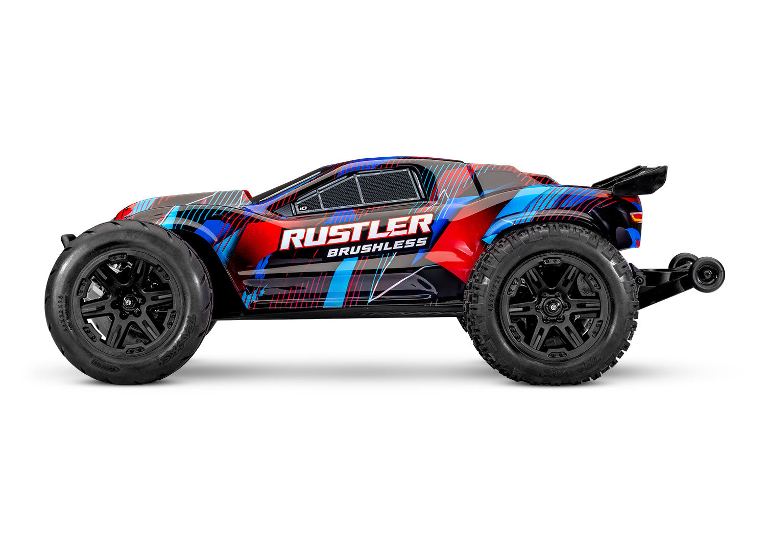 1/10 Rustler 2WD VX3 Brushless Ready to Run (Red) (TRA37454-4-RED