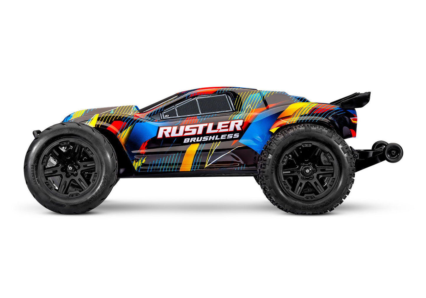 1/10 Rustler 2WD VX3 Brushless Ready to Run (Yellow) (TRA37454-4-YLW)