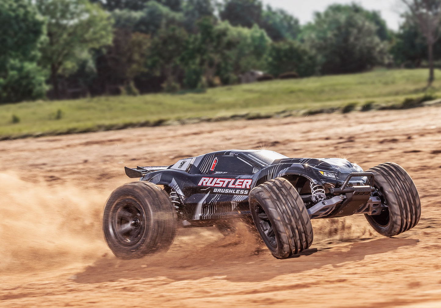 1/10 Rustler 2WD VX3 Brushless Ready to Run (Orange) (TRA37454-4-ORNG)