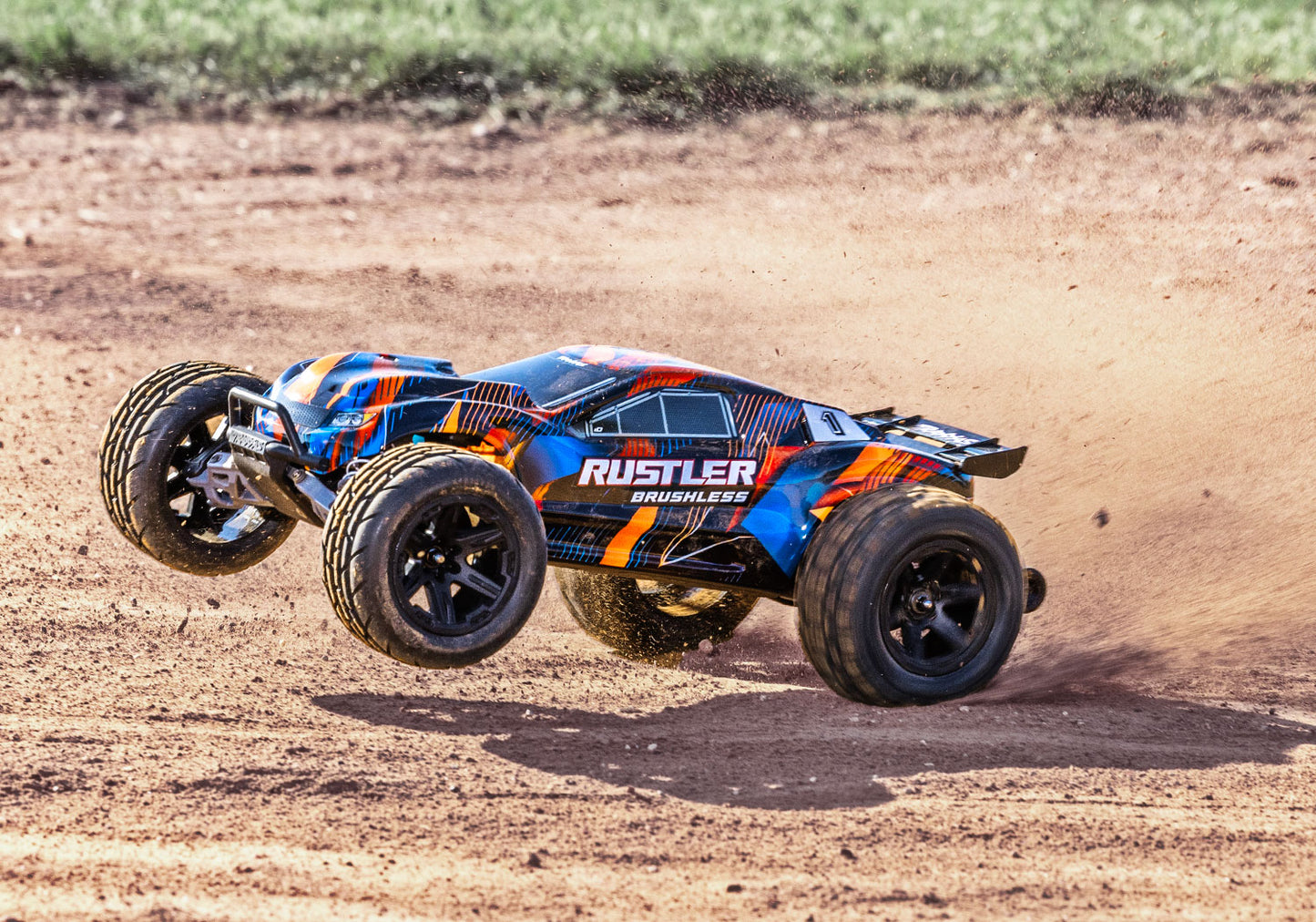 1/10 Rustler 2WD VX3 Brushless Ready to Run (Traxxas 40th Anniversary Edition) (TRA37454-4-40TH)