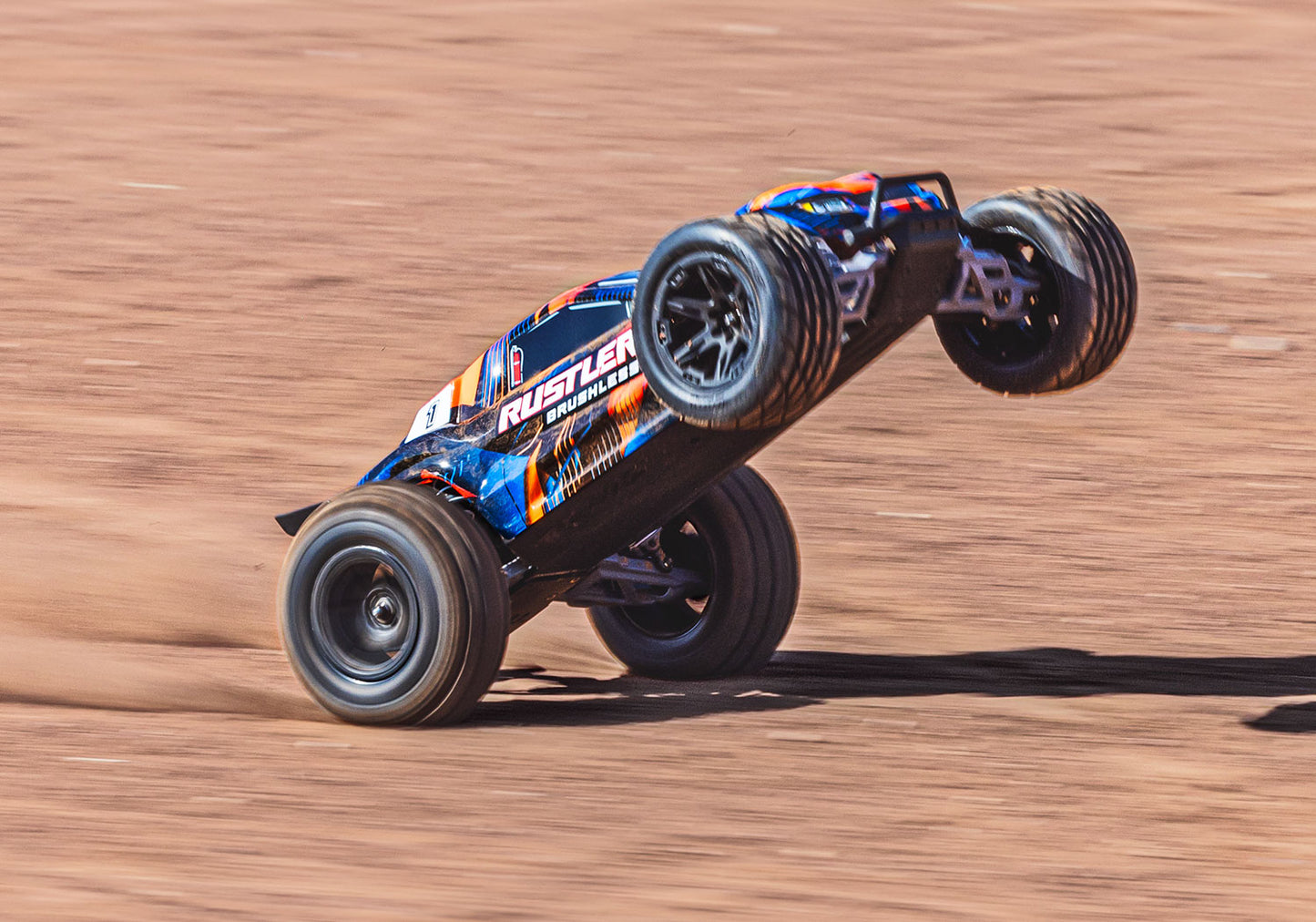 1/10 Rustler 2WD VX3 Brushless Ready to Run (Orange) (TRA37454-4-ORNG)