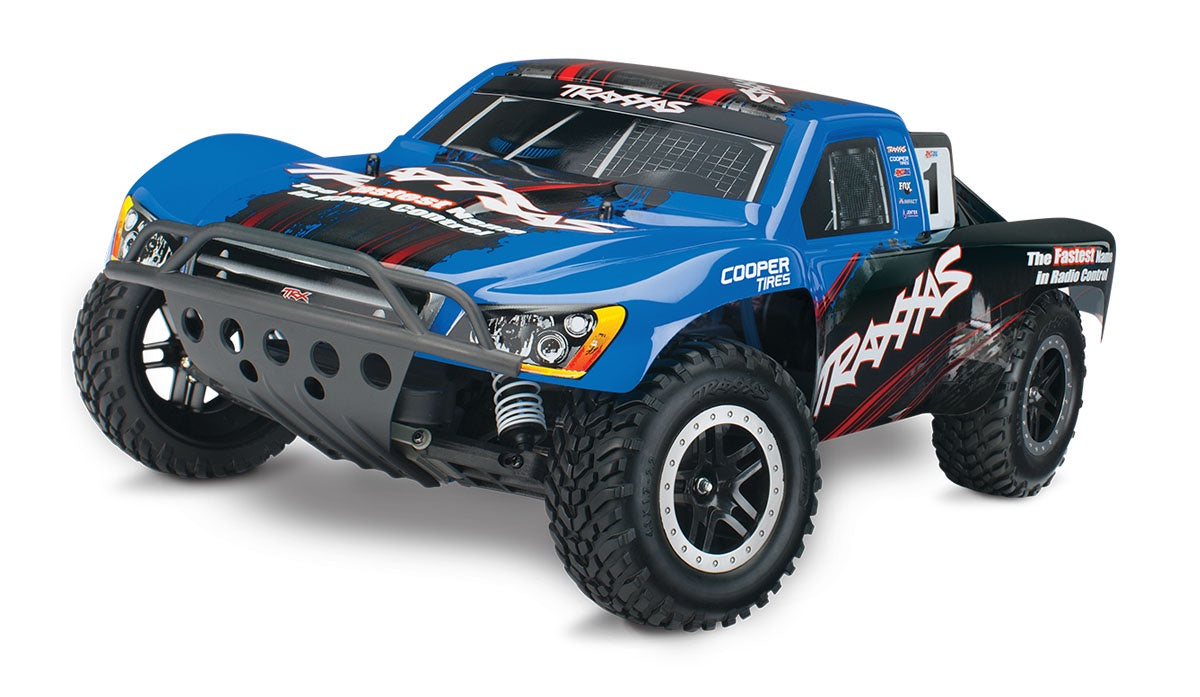 1/10 Nitro Slash Ready to Run (Blue) (TRA44056-3-BLUE)