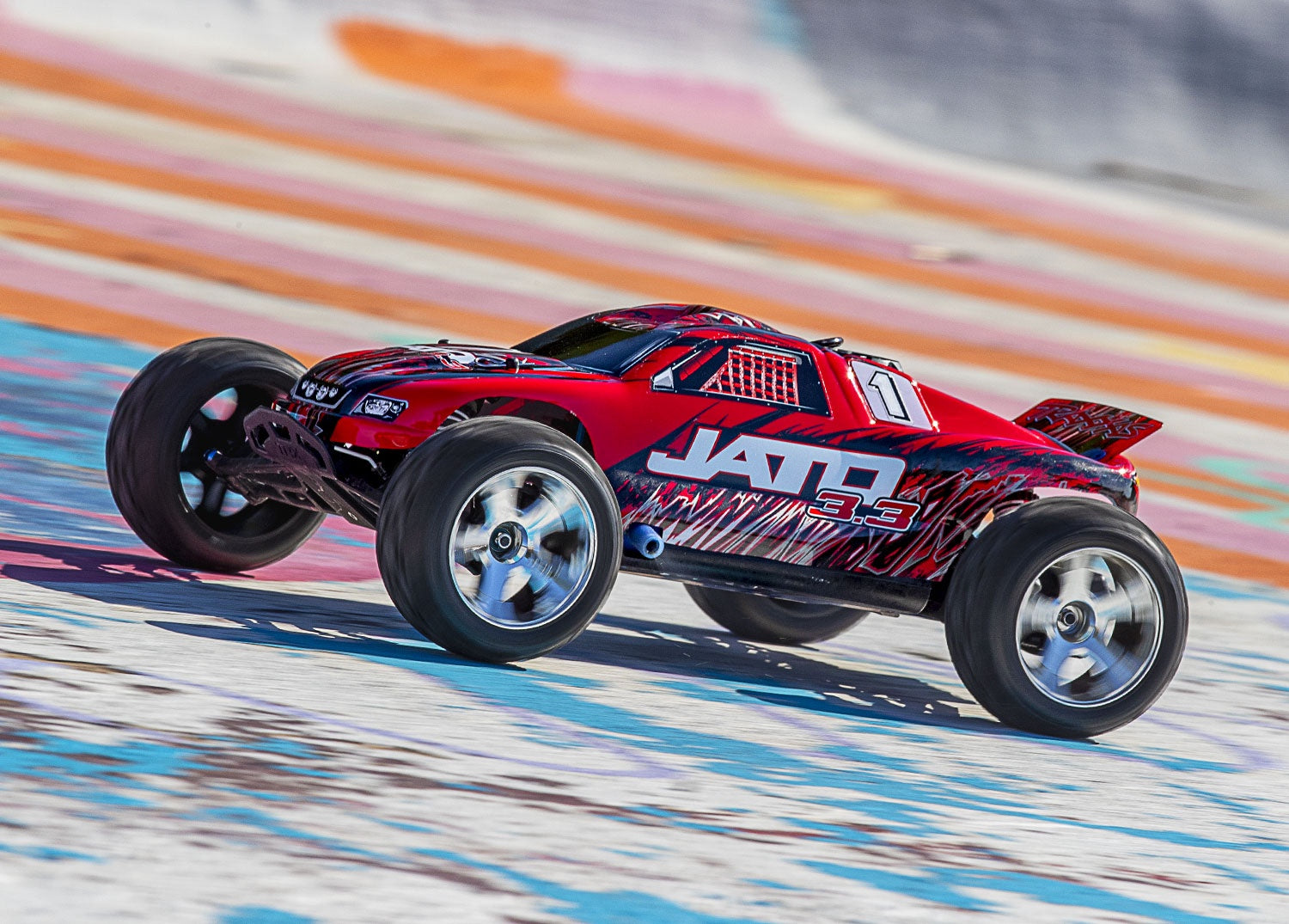 1/10 Jato 3.3 Ready to Run (Red X) (TRA55077-3-REDX)