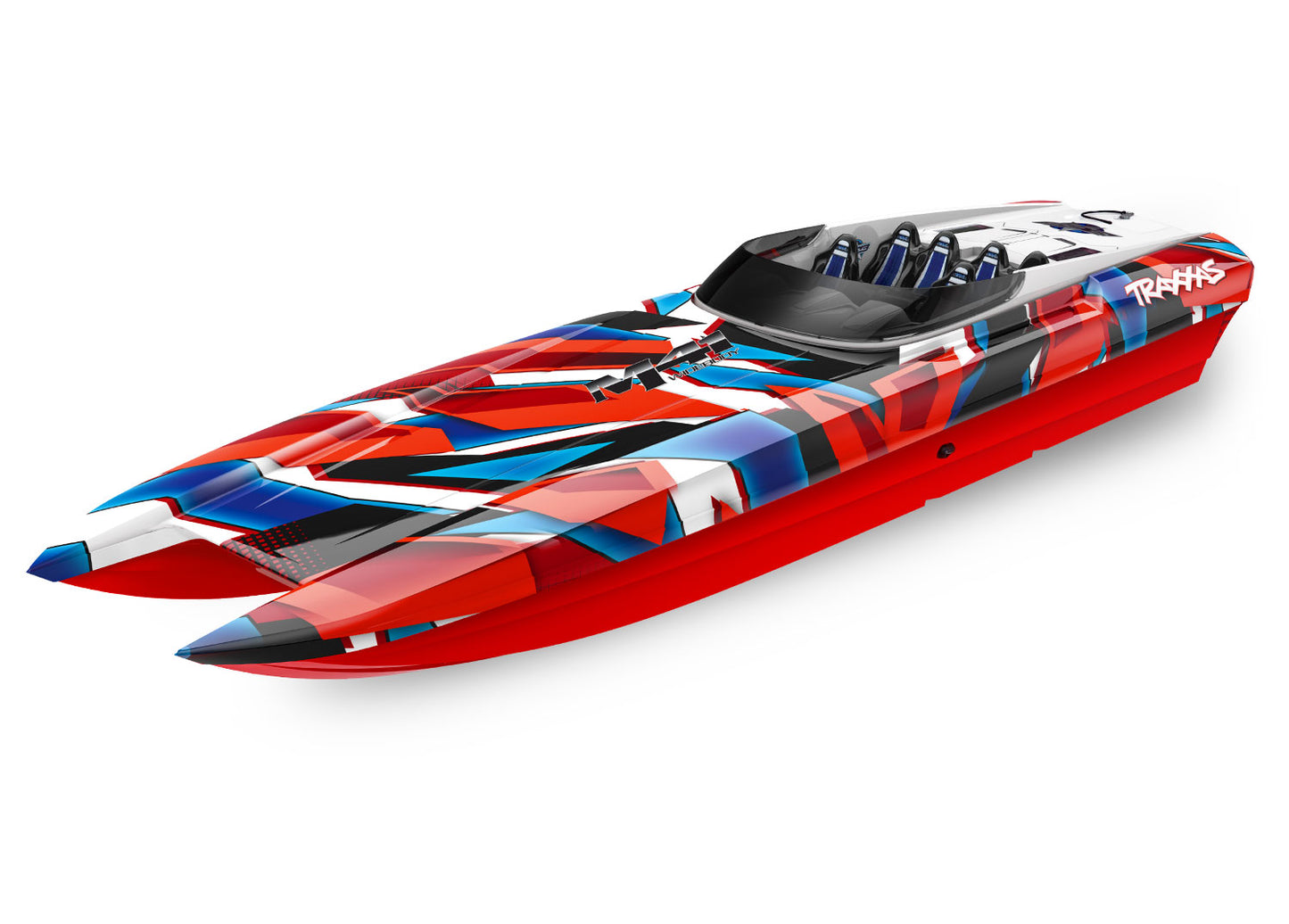 40" DCB M41 40" Widebody Catamaran Ready to Run (Red R) (TRA57046-4-REDR)
