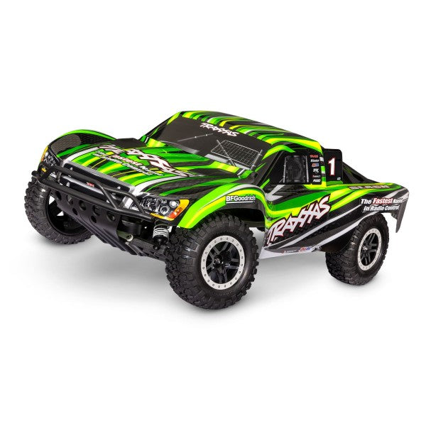 1/10 Slash 2WD BL-2S HD Ready to Run with Battery and USB-C Charger (Green) (TRA58234-8-GRN)